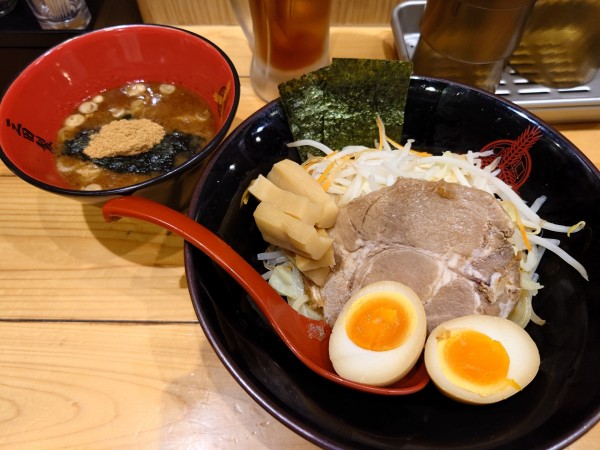 「三田盛つけ麺(小盛、1180円)」@三田製麺所 アトレ浦和店の写真