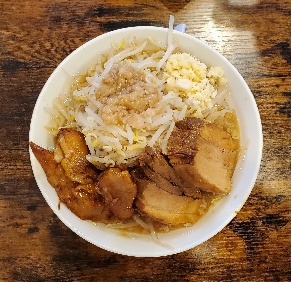 「富士郞ラーメン250g」@自家製中華そば 麺の虜の写真