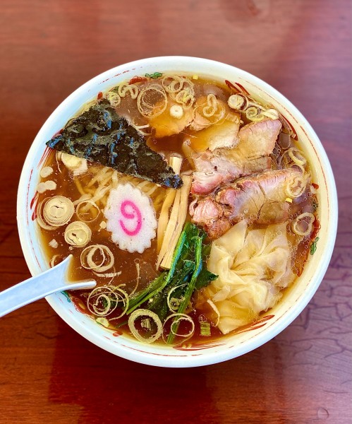 「ワンタンメン」@手打ちラーメン みうらの写真