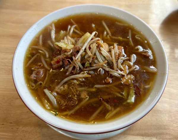 「親鳥皮肝中華そば」@中華そば 春駒の写真