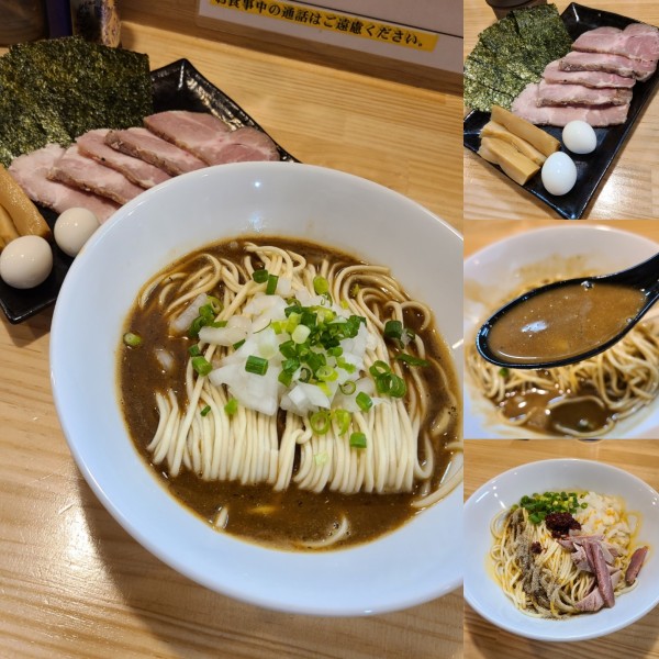 「特製濃厚中華蕎麦¥1350+和え玉¥300」@中華蕎麦 ジンベエの写真