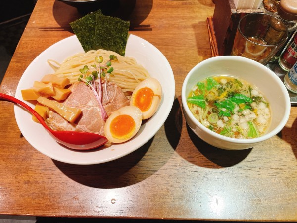 「鯛だし塩つけ麺」@つけ麺専門店 三田製麺所 ヨドバシAkiba店の写真