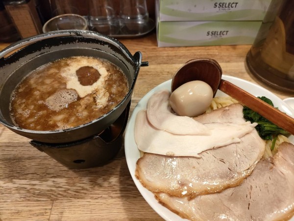 「鶏白湯つけ麺」@麺屋時茂の写真