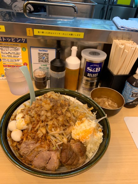 「坦々汁なし」@麺屋 顎で喰らえの写真