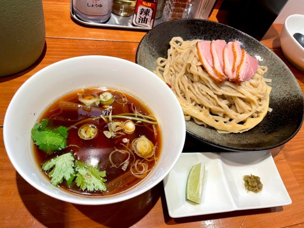 「＜限定②＞ 鴨つけ麺＋大盛＋鴨増」@麺屋 真心の写真