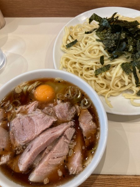 「チャーシューざる、生玉子」@らぁめん ほりうち 本店の写真