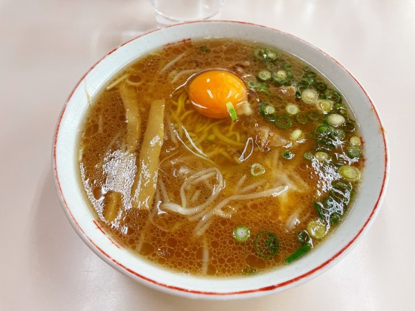 「中華そば　生玉子」@中華そば いのたに 本店の写真