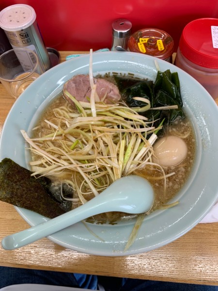 「ネギラーメン中盛り」@ラーメンショップ 堀切店の写真