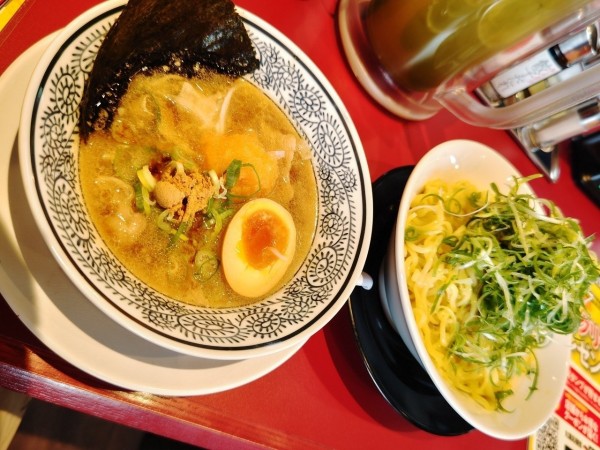 「肉そばつけ麺(1,023円)」@丸源ラーメン 瑞穂店の写真