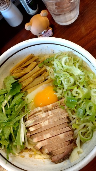 「こってり　汁なし　（800円税込）」@麺屋 旬の写真