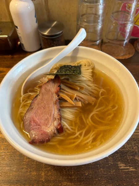 「塩ラーメン(大盛)1000円」@荏原町しなてつの写真