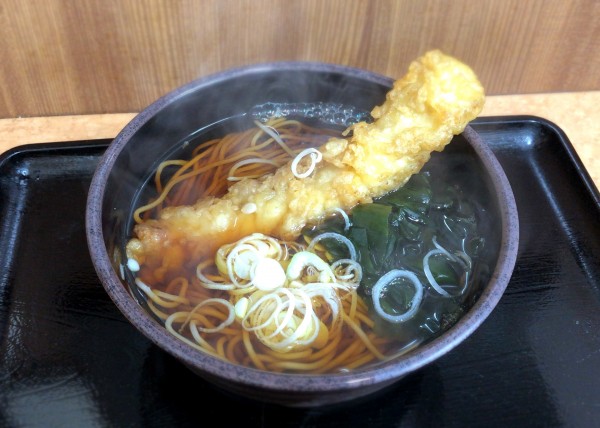 「いか天そば(480円)」@そば処 味の里の写真