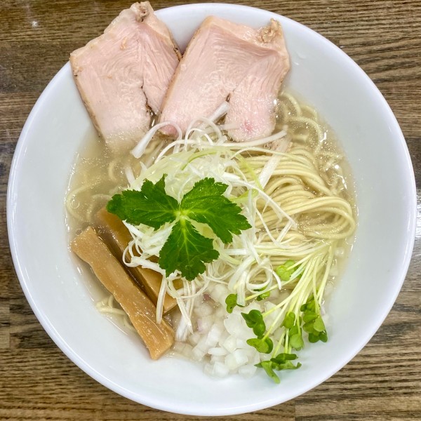 「蛤 塩そば極み ¥950円（大盛りサービスCP）」@麺処 とみいの写真