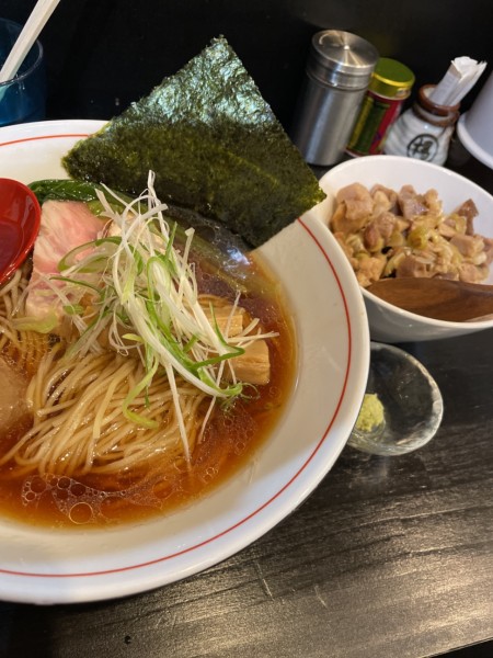 「【限定】冷やしらーめん」@らぁ麺すみれ堂の写真