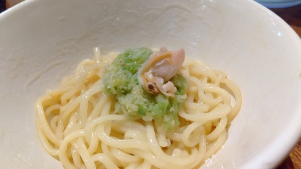 「#貝玉 #半玉 #150円」@Tokyo Bay Fisherman’s Noodle 茅ヶ崎店の写真