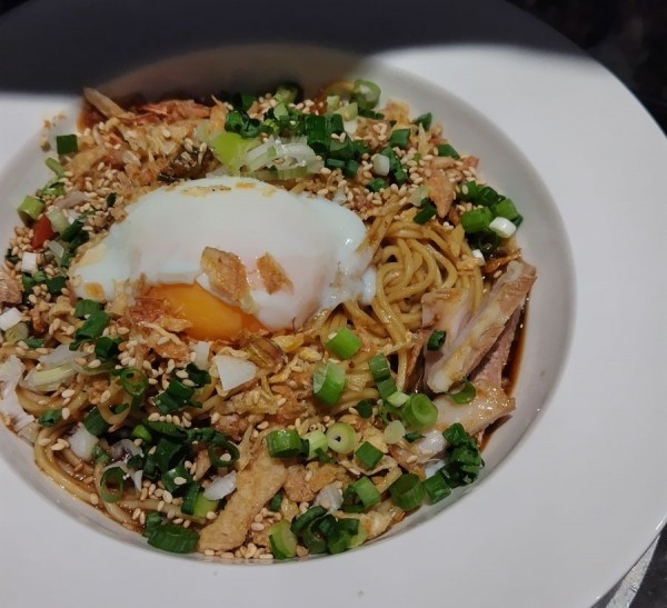 「ニボシあえ麺」@MENYA☆☆フタツボシの写真