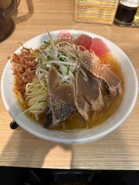 「冷し鰹ラーメン」@百年本舗 秋葉原総本店の写真