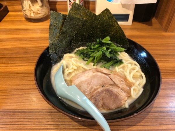 「ラーメン(塩)」@横浜家系ラーメン 壱角家 落合南長崎店の写真