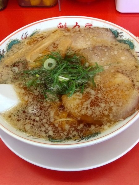 「特製醤油ラーメン (18周年記念無料)+焼きめし定食¥262」@ラーメン魁力屋 北与野店の写真