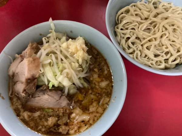 「[限定]つけ麺」@ラーメン二郎 中山駅前店の写真