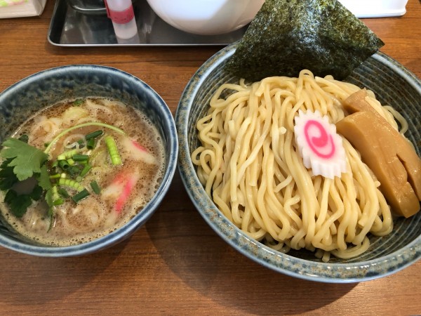 「魚介とんこつつけ麺」@麺屋わおんの写真