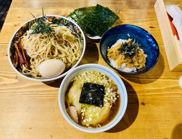 「奈つやのつけそば【900円】」@奈つやの中華そばの写真