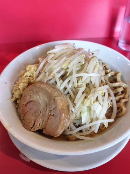 「ラーメン（極太麺）」@ボディブローの写真