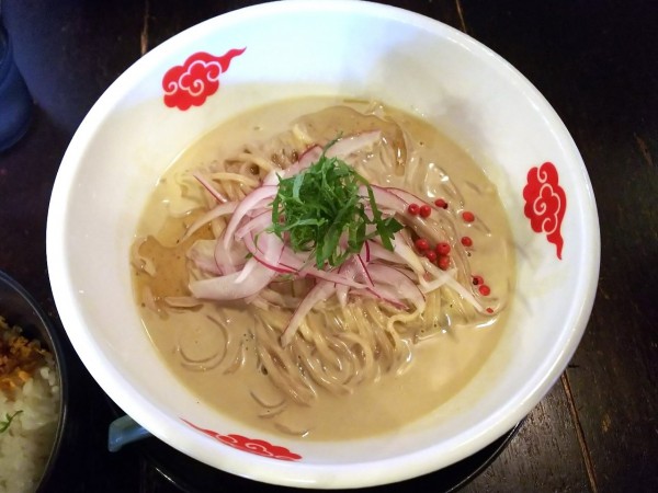 「【6周年限定第2弾】濃厚冷や牡蠣＋専用飯　1000＋150円」@煮干結社 弘前店の写真