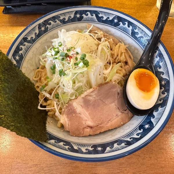 「まぜそば　大盛　¥1,080」@和風楽麺 四代目 ひのでや 大宮店の写真