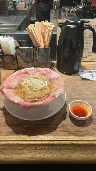 「平和 ピリ辛」@ラーメン 大戦争 梅田店の写真