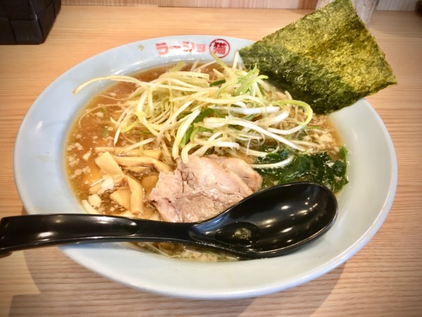 「ネギラーメン(900¥)」@ラーショマルミャー 宇都宮店の写真