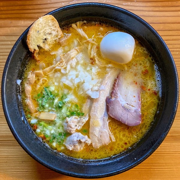 「鶏そば 塩 ¥930 特製トッピング¥330」@はりけんラーメン 南店の写真