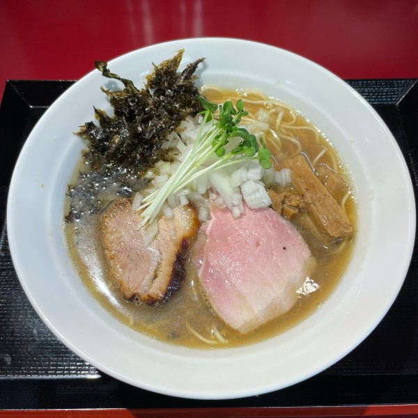 「煮干し中華そば+和え玉  ￥920+￥260」@らぁ麺処 蓮の華の写真