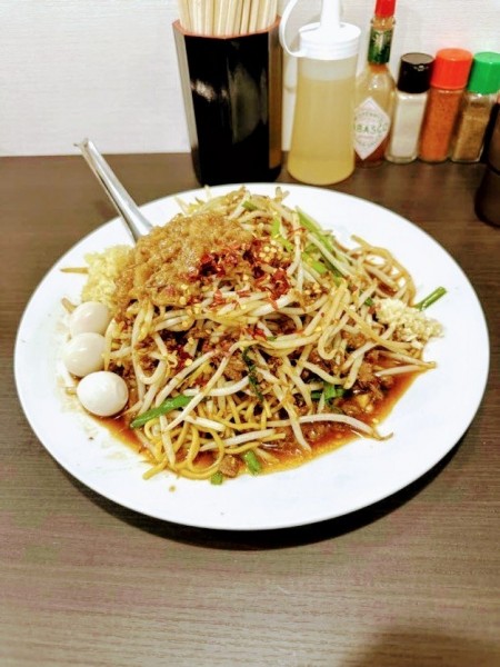 「【限定】皿ヒロシ改」@元祖スタミナ満点らーめんすず鬼 狭山ヶ丘分店の写真