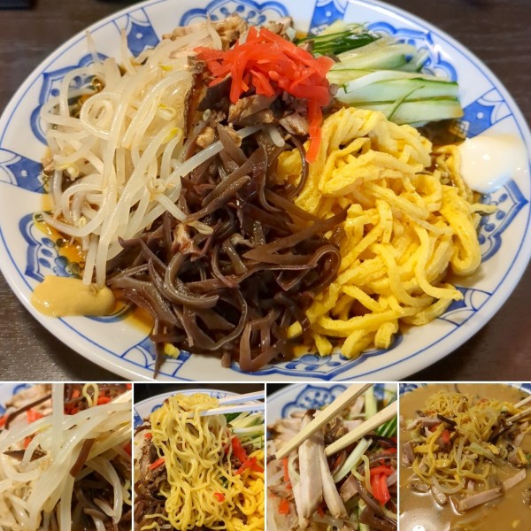 「冷やし中華　950円」@一心の写真