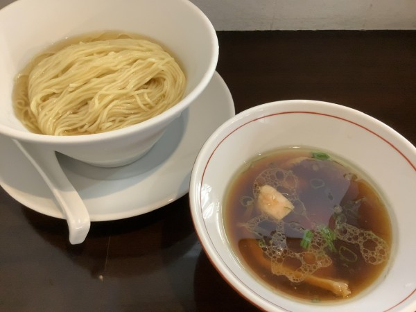 「煮干水のつけそば　1020円」@中華そば 馨の写真