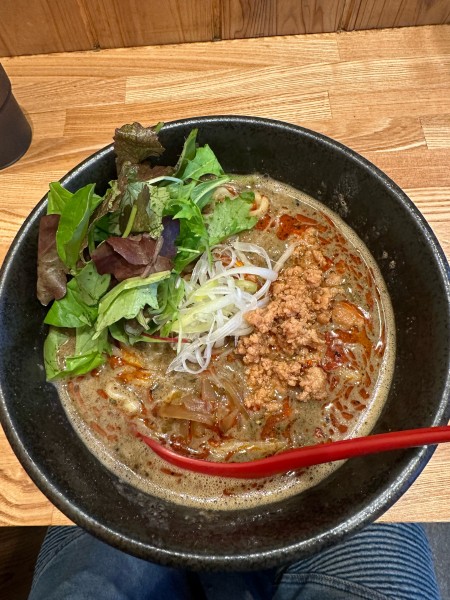 「黒胡麻坦々麺」@担々麺 胡麻の写真