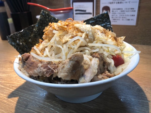 「マキシマム中華(醤油)ミニ¥1,250」@麺屋 浜一の写真
