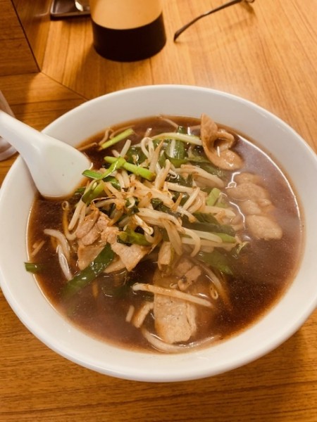 「肉にらラーメン 850円」@中華 長寿の写真
