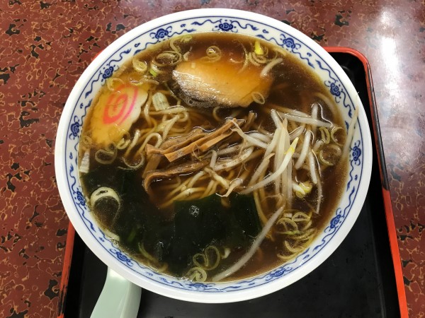 「らーめん　550円」@きそば 藤廼谷の写真