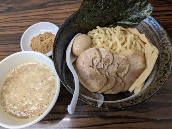 「特製つけ麺」@中華そば わた辺の写真