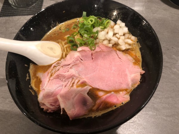 「辛煮干蕎麦+TKM ¥1,400」@丿貫札幌の写真