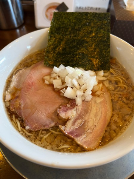 「背脂煮干しラーメン」@千葉房総 麺のマルタイの写真