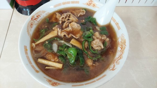 「肉そば 700円」@廣洲園の写真