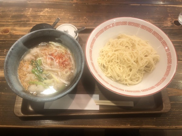 「和牛ホルモンつけ麺」@中華そば なが川の写真