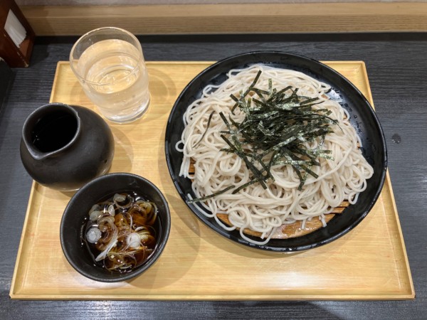 「ざる二枚盛り」@小諸そば 茅場町店の写真
