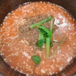 汁あり担担麺