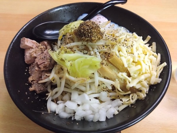 「まぜそば」@景勝軒 栃木平柳町店の写真