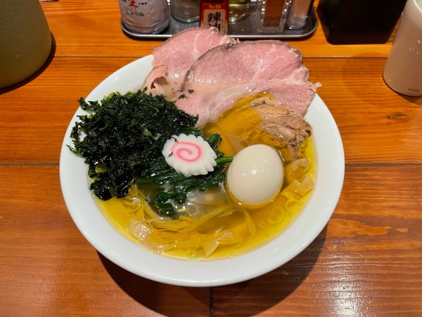 「特製塩そば（ピロ麺）」@麺屋 真心の写真