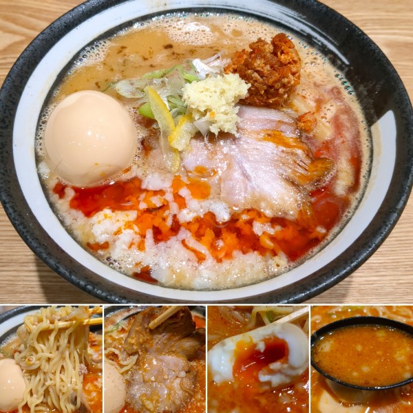 「味玉熟成辛味噌らーめん　1250円」@浅草 熟成味噌らーめん のりあき・美々の写真